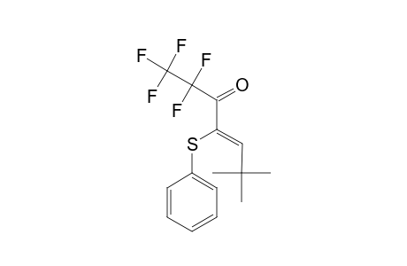 (Z)-1,1,1,2,2-PENTAFLUORO-6,6-DIMETHYL-4-(PHENYLTHIO)-HEPT-4-EN-3-ONE