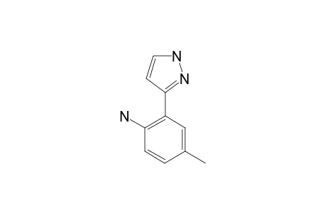 3-(2'-AMINO-5'-METHYLPHENYL)-PYRAZOLE