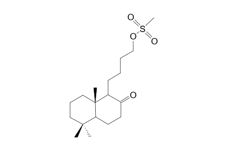 14-MESYLOXY-15,16,17-TRINOR-LABDAN-8-ONE