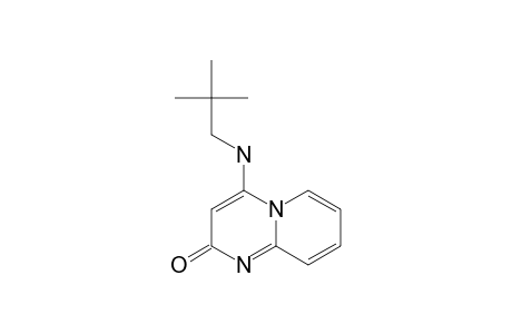 4-((2,2-DIMETHYLPROPYL)-AMINO)-PYRIDO-[1,2-A]-PYRIMIDIN-2-ONE