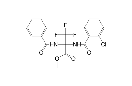 methyl 2-(benzoylamino)-2-[(2-chlorobenzoyl)amino]-3,3,3-trifluoropropanoate