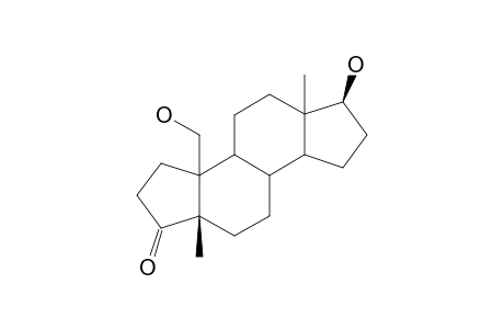 5-BETA-METHYL-17-BETA,19-DIHYDROXY-A-NOR-5-BETA-ANDROSTAN-3-ONE