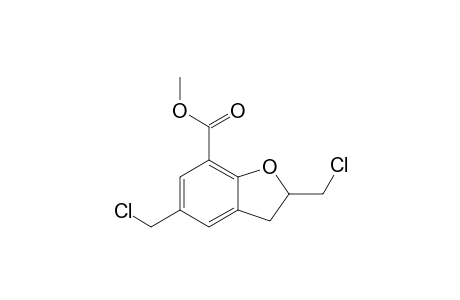 Methyl 2,5-Bis(chloromethyl)-2,3-dihydrobenzofuran-7-carboxylate