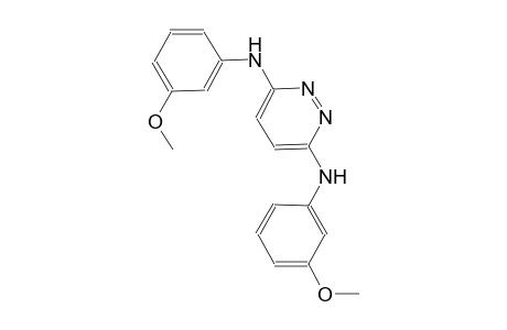 3-N,6-N-bis(3-methoxyphenyl)pyridazine-3,6-diamine