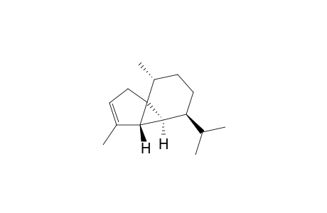 6-EPI-ALPHA-CUBEBENE;3A-ALPHA,3B-BETA,4,5,6,7-HEXAHYDRO-3,7-DIMETHYL-4-(1-METHYLETHYL)-1H-CYCLOPENTA-[1,3]-CYCLOPROPA-[1,2]-BENZENE