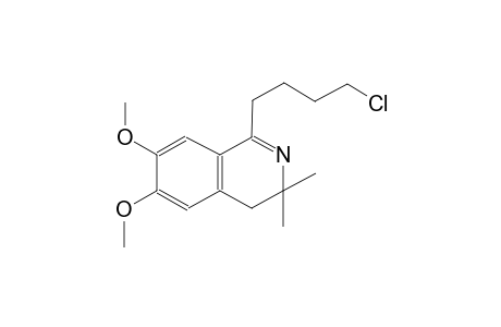 1-(4-Chloro-butyl)-6,7-dimethoxy-3,3-dimethyl-3,4-dihydro-isoquinoline