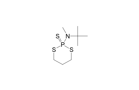 2-TERT.-BUTYL-METHYLAMINO-2-THIONO-1,3,2-DITHIAPHOSPHORINANE