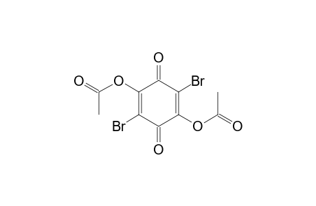 4-(Acetyloxy)-2,5-dibromo-3,6-dioxo-1,4-cyclohexadien-1-yl acetate