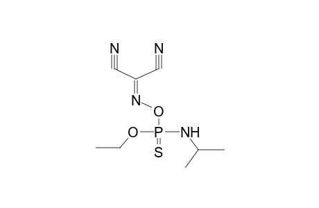 ETHOXY-N-ISOPROPYLAMIDOTHIONOPHOSPHORYLOXYIMINOMALONONITRILE