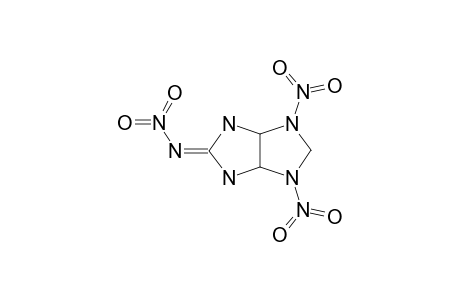 1,3-DINITRO-5-(NITROIMINO)-OCTAHYDROIMIDAZO-[4,5-D]-IMIDAZOLE