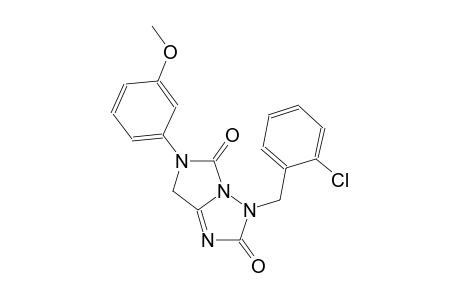 3H-imidazo[1,5-b][1,2,4]triazole-2,5-dione, 3-[(2-chlorophenyl)methyl]-6,7-dihydro-6-(3-methoxyphenyl)-