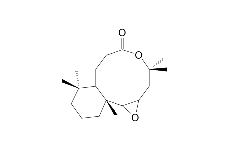 (9R,11R)-9,12-EPOXY-15,17-DINOR-8,9-SECOLABDAN-8,13-OLIDE