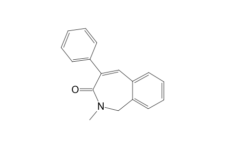 2-METHYL-4-PHENYL-1,2-DIHYDRO-3H-2-BENZAZEPIN-3-ONE