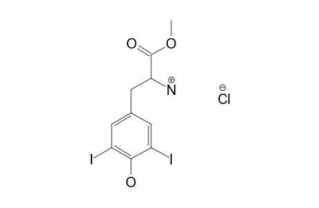 3,5-DIIODOTYROSINE, METHYL ESTER, HYDROCHLORIDE