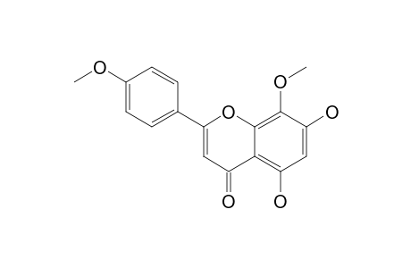 5,7-DIHYDROXY-8,4'-DIMETHOXYFLAVONE