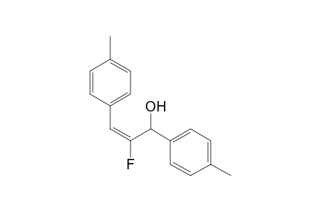 (E)-2-Fluoro-1,3-bis(4-methylphenyl)-2-propen-1-ol