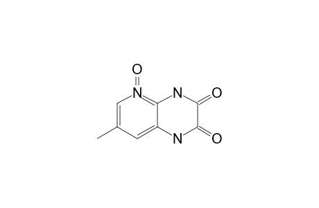 7-METHYL-1,4-DIHYDRO-PYRIDO-[2,3-B]-PYRAZINE-2,3-DIONE-N-OXIDE