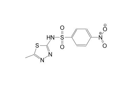 N-(5-methyl-1,3,4-thiadiazol-2-yl)-4-nitrobenzenesulfonamide