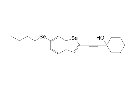 1-((6-(butylselanyl)benzo[b]selenophen-2-yl)ethynyl)cyclohexanol