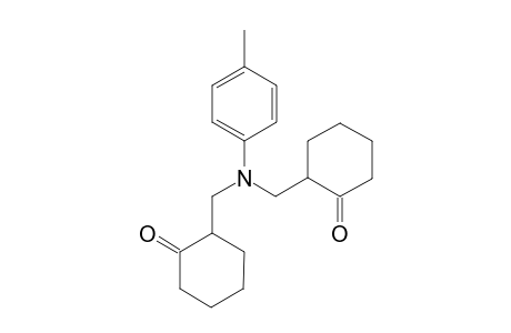 4-[N,N-Bis(2-oxocyclohexyl)methylamino]toluene