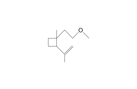 E-1-(2-Methoxyethy)-2-isopropenyl-1-methylcyclobutane