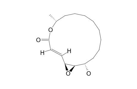 (2E,4S,5R,6S,15R)-4,5-EPOXY-6-HYDROXYHEXADEC-2-EN-15-OLIDE