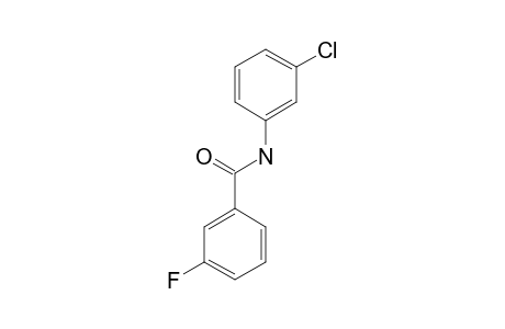 N-(3-chlorophenyl)-3-fluorobenzamide