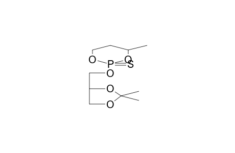 1,3-BUTYLENE(D,L-2,3-ISOPROPYLIDENEDIOXY-1-PROPOXY)THIONOPHOSPHATE