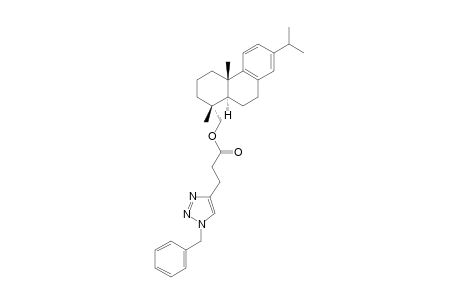 18-[3-(1-BENZYL-1H-1,2,3-TRIAZOL-4-YL)-PROPANOYLOXY]-8,11,13-ABIETATRIENE