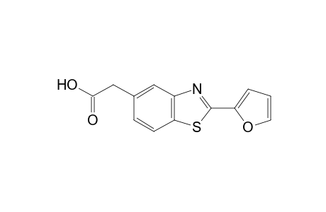 2-(2-furyl)-5-benzothiazoleacetic acid