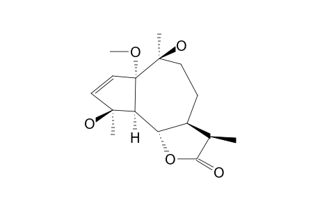 5-A-H,11-A-H-GUAI-2-EN-12,6-A-OLIDE,4-B,10-B-DIHYDROXY-1-A-METHOXY