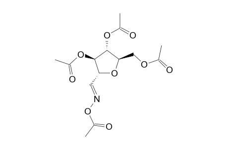 1-C-(2,3,5-TRI-O-ACETYL-ALPHA-D-ARABINOFURANOSYL)-METHANAL_OXIME_ACETATE