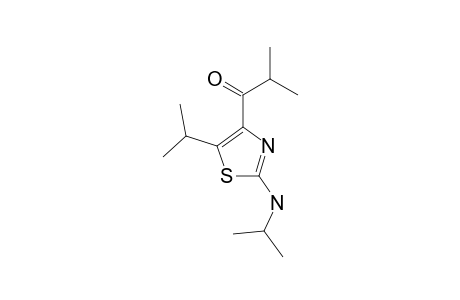 1-[5-ISOPROPYL-2-(ISOPROPYLAMINO)-THIAZOL-4-YL]-2-METHYLPROPAN-1-ONE