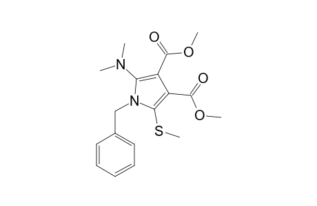 1-BENZYL-5-(DIMETHYLAMINO)-2-(METHYLTHIO)-3,4-BIS-(METHOXYCARBONYL)-PYRROLE