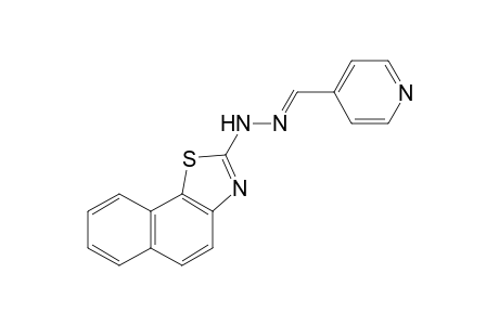 isonicotinaldehyde, (naphtho[2,1-d]thiazol-2-yl)hydrazone