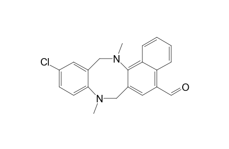 11-Chloro-N,N'-dimethyl-7,8,13,14-tetrahydrobenzo[b]naphtho[1,2-f][1,5]diazocine-5-carboxaldehyde