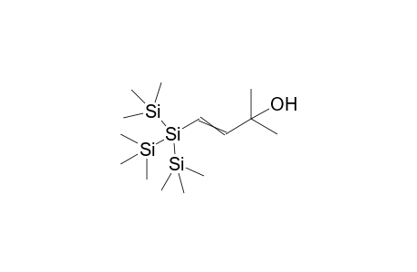 (3-Hydroxy-3-methyl-1-butenyl)tris(trimethylsilyl)silane