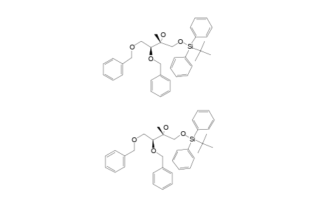 (2R,3S)-1-O-TERT.-BUTYLDIPHENYLSILYL-3,4-DI-O-BENZYL-2-METHYLBUTANE-1,2,3,4-TETRAOL