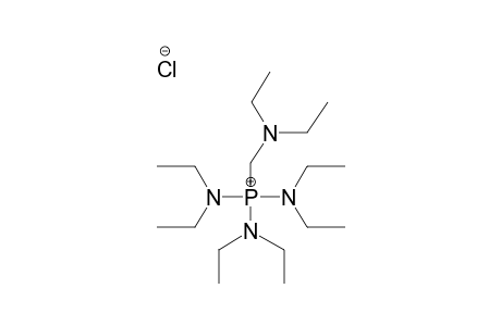 TRIS(DIETHYLAMINO)DIETHYLAMINOMETHYLPHOSPHONIUM CHLORIDE