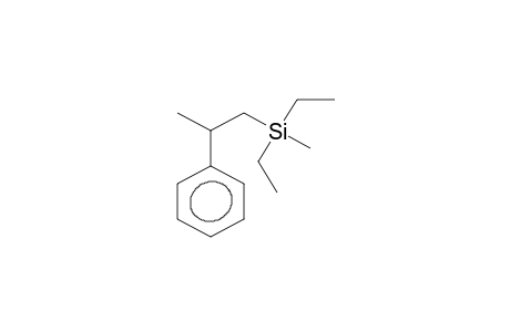 1-DIETHYLMETHYLSILYL-2-PHENYLPROPANE