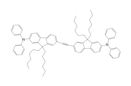 7-[2-[7-(DIPHENYLAMINO)-9,9-DIHEXYL-9H-FLUOREN-2-YL]-ETHYNYL]-9,9-DIHEXYL-N,N-DIPHENYL-9H-FLUOREN-2-AMINE