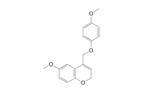 6-methoxy-4-[(p-methoxyphenoxy)methyl]-2H-1-benzopyran