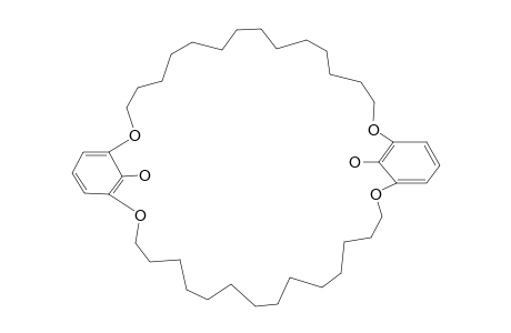 1,18(1,3)-BIS-(2-HYDROXYBENZENA)-CYCLO-[16.16]-TETRATRIACONTAPHANE