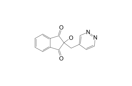 2-Hydroxy-2-(4-pyridazinylmethyl)-1,3-indandione