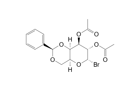 2,3-DI-O-ACETYL-4,6-O-BENZYLIDENE-ALPHA-D-GALACTOPYRANOSYL_BROMIDE