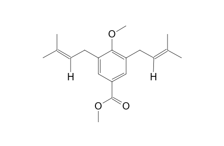 METHYL-3,5-BIS-(3-METHYL-2-BUTENYL)-4-METHOXYBENZOATE