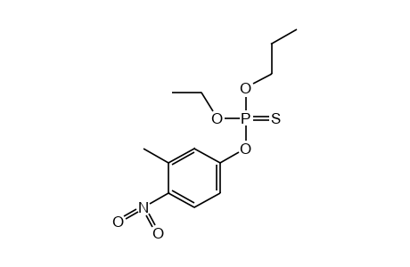 PHOSPHOROTHIOIC ACID, O-ETHYL O-4- NITRO-M-TOLYL O-PROPYL ESTER