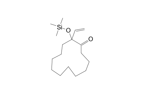 2-TRIMETHYLSILYLOXY-2-VINYLCYCLODODECANONE