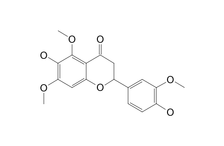 3',6-DIHYDROXY-4',5,7-TRIMETHOXY-FLAVANONE