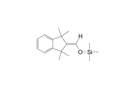 2-((TRIMETHYLSILYLOXY)-METHYLIDENE)-1,1,3,3-TETRAMETHYL-INDANE